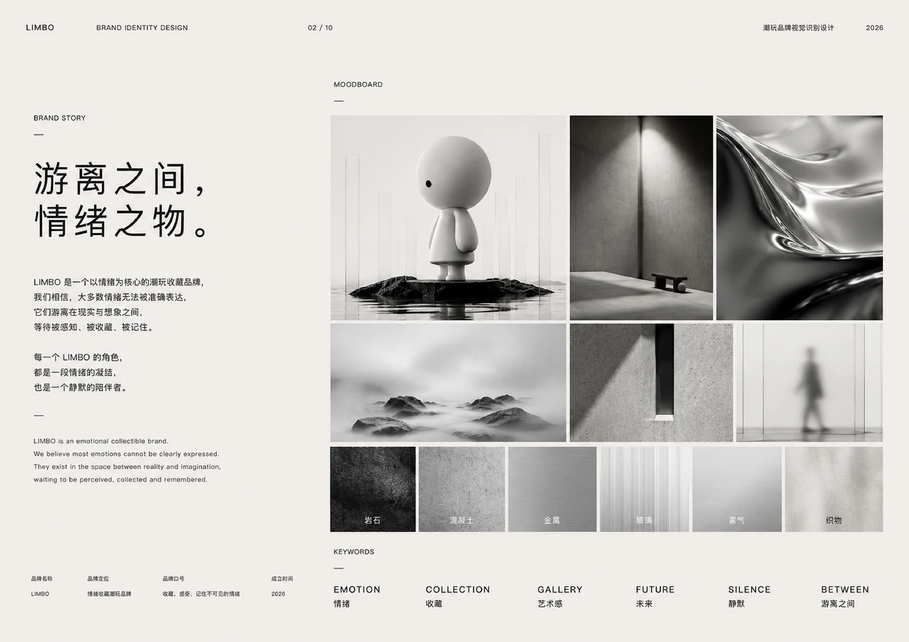 LIMBO 品牌故事与情绪板